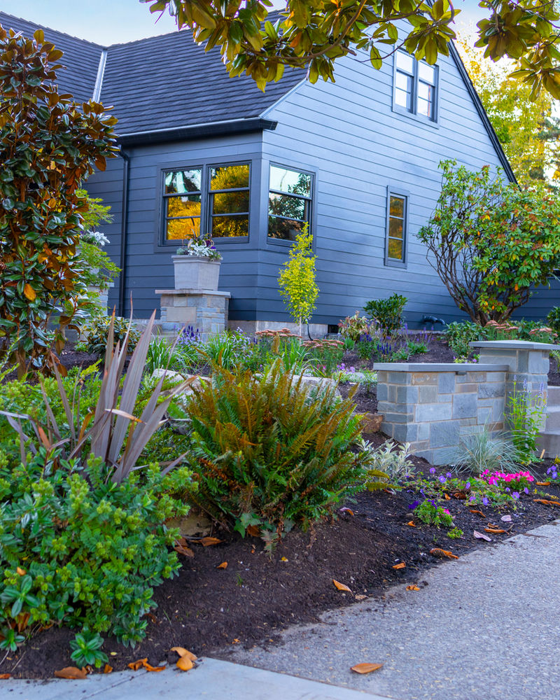 Magnolia landscape and hardscape work by GMC Landscapes