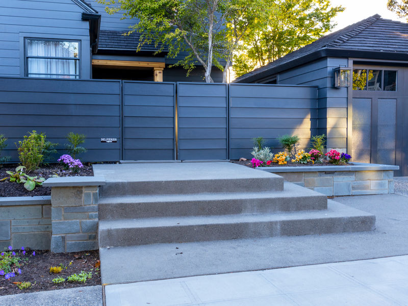 Magnolia landscape and hardscape work by GMC Landscapes