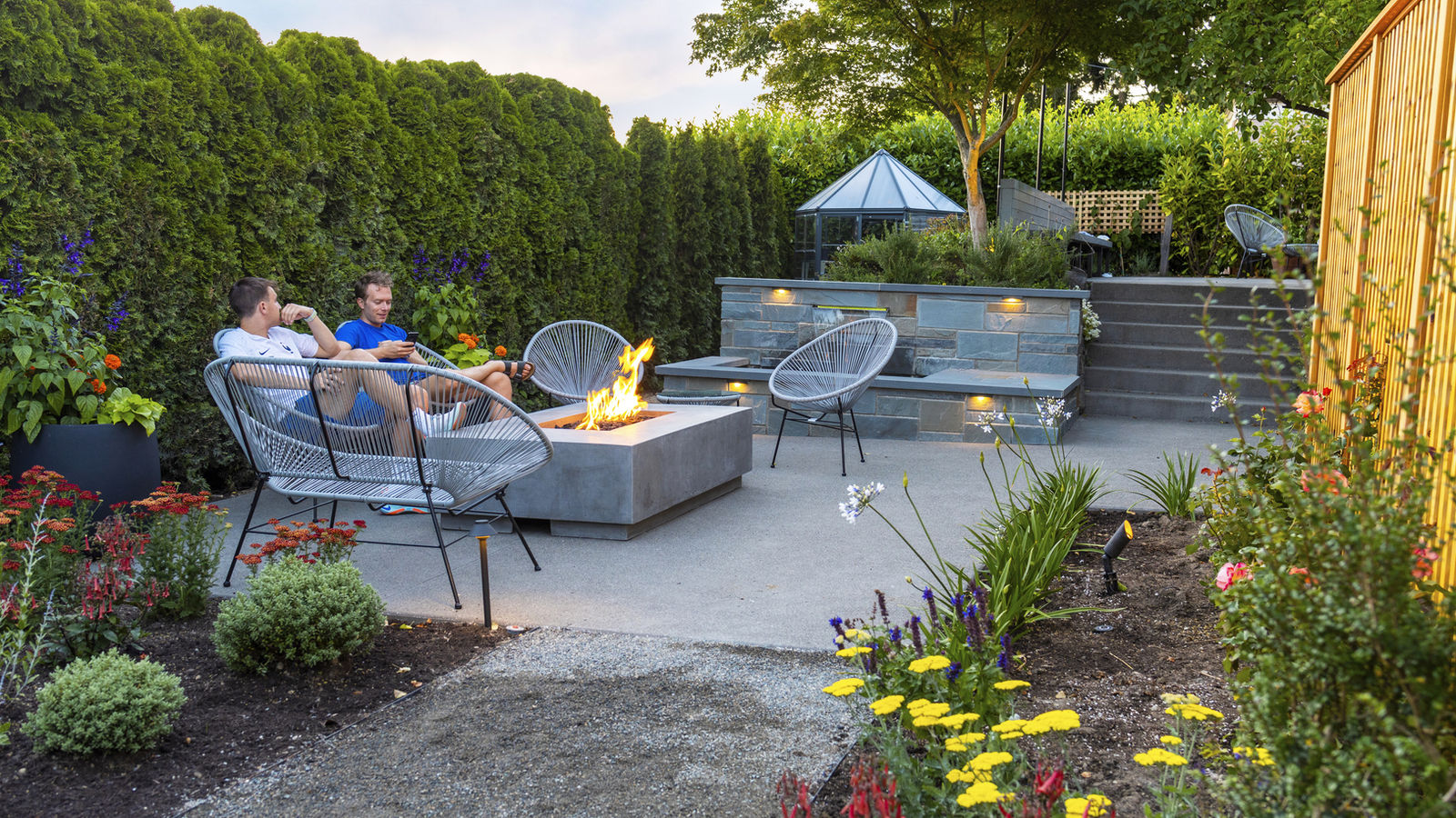Magnolia landscape project by GMC Landscapes