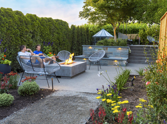 Magnolia landscaping project by GMC Landscapes