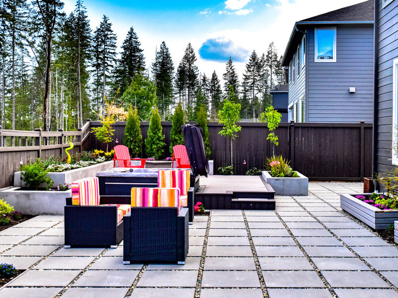 Gig Harbor landscape and hardscape work by GMC Landscapes