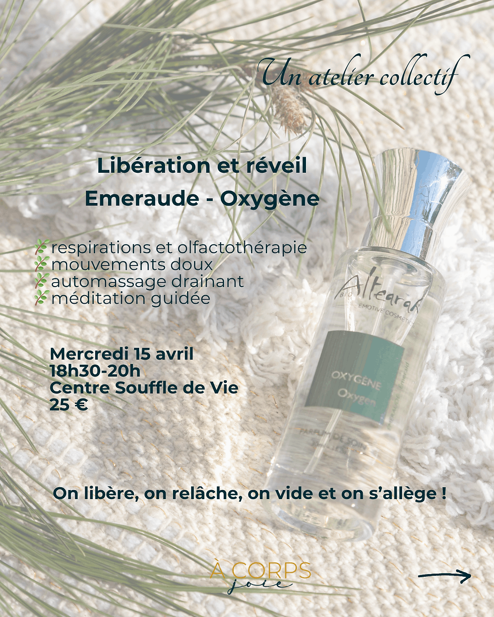 Atelier bien-être Libération et réveil