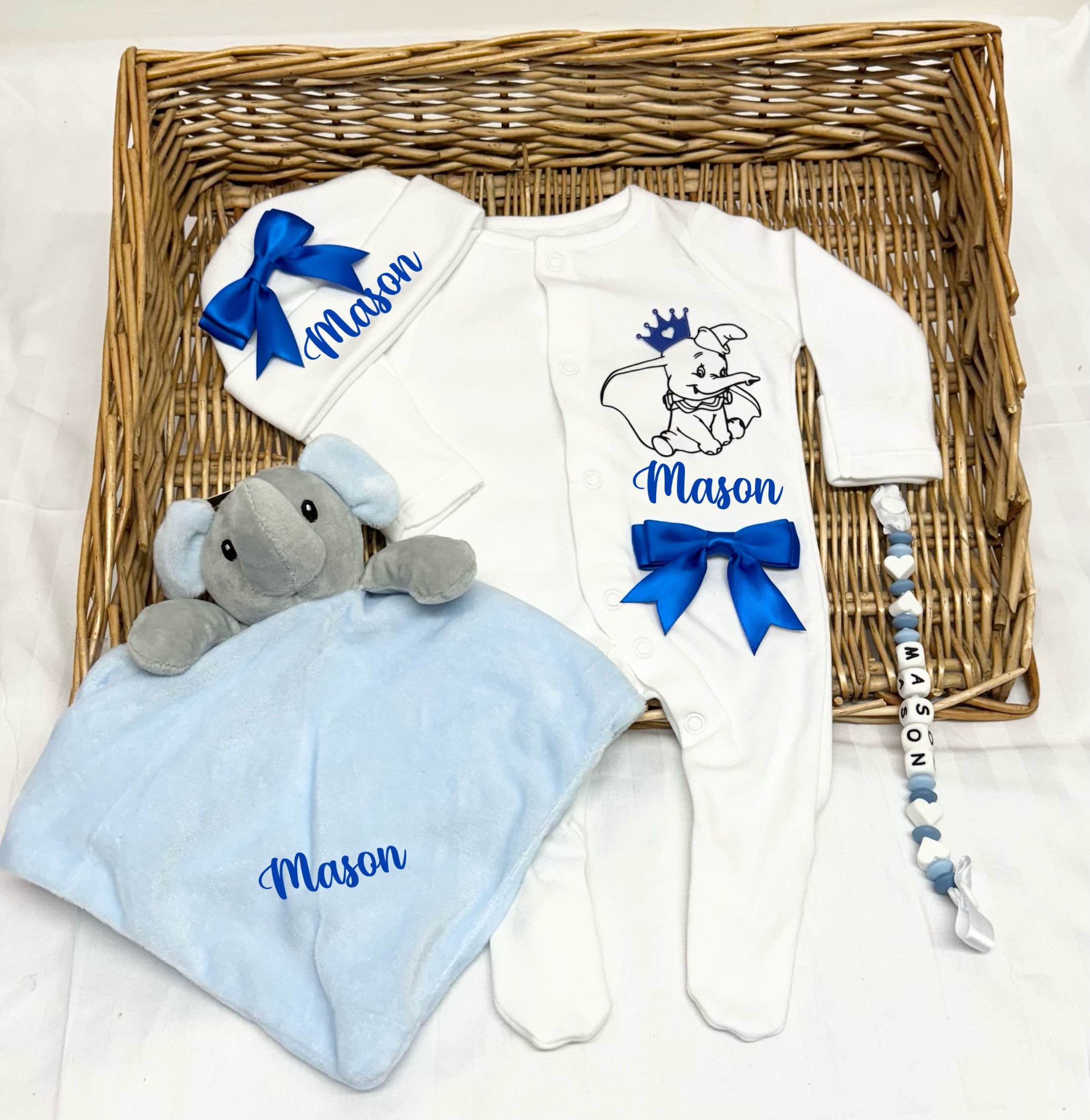 SPECIAL OFFER Baby homecoming set plus silicone dummy clip