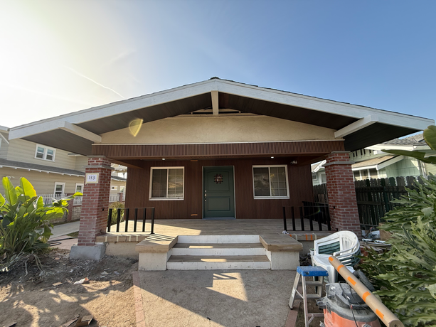 Residential remodeling patio upgrade