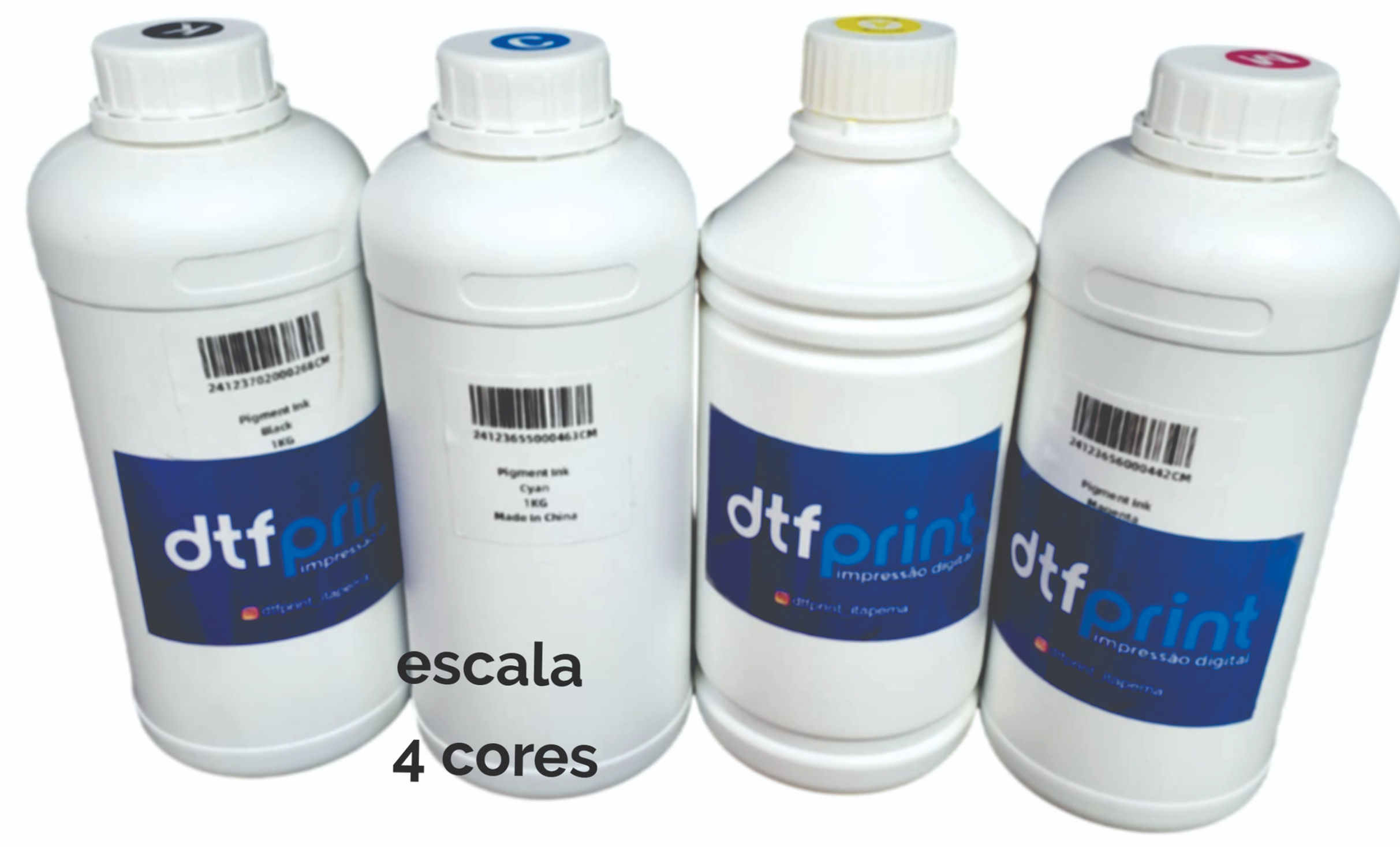 Tinta Dtf escala 4 cores