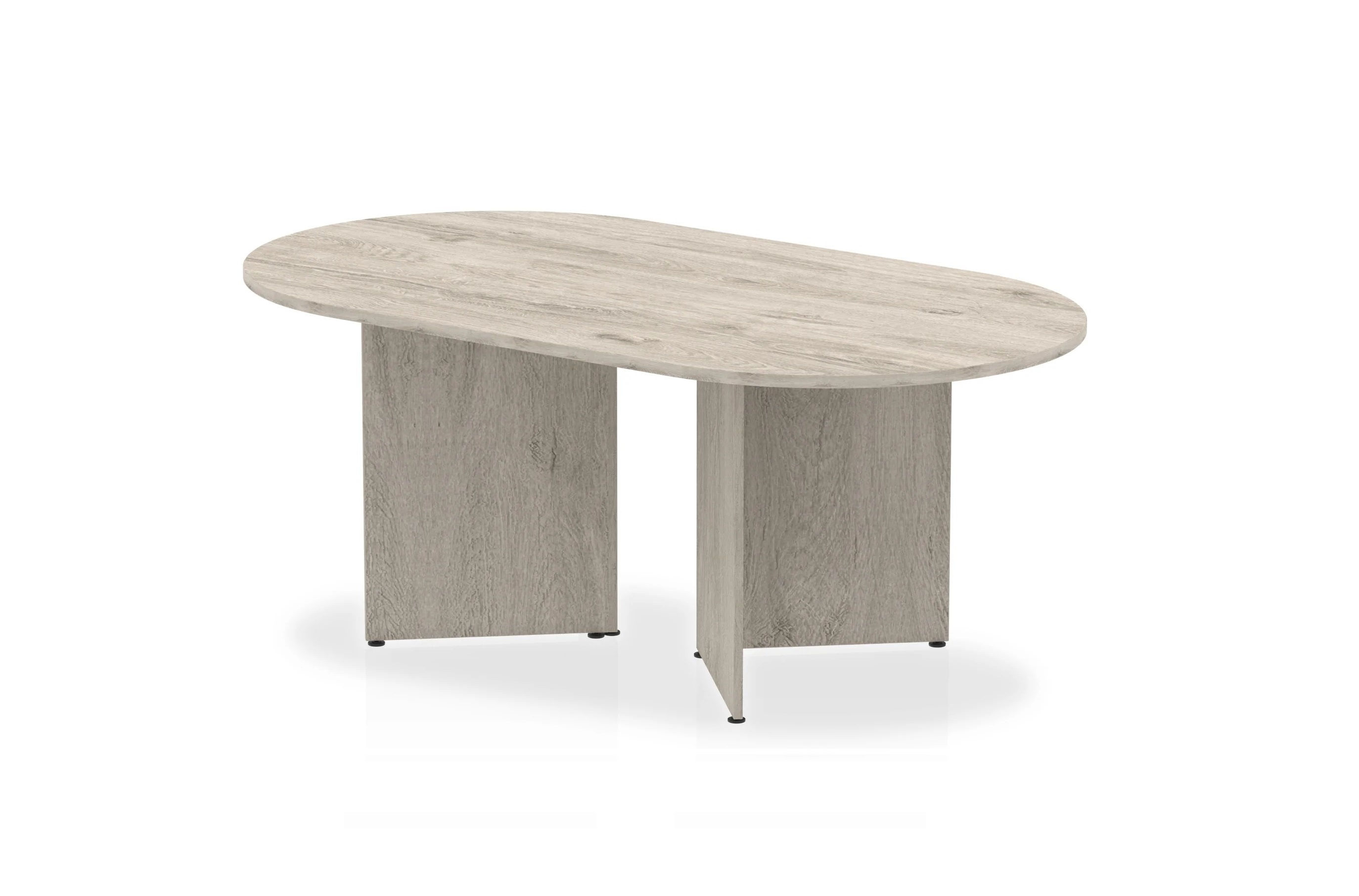 'Ace Deluxe' 1800mm Boardroom Table - Grey Oak