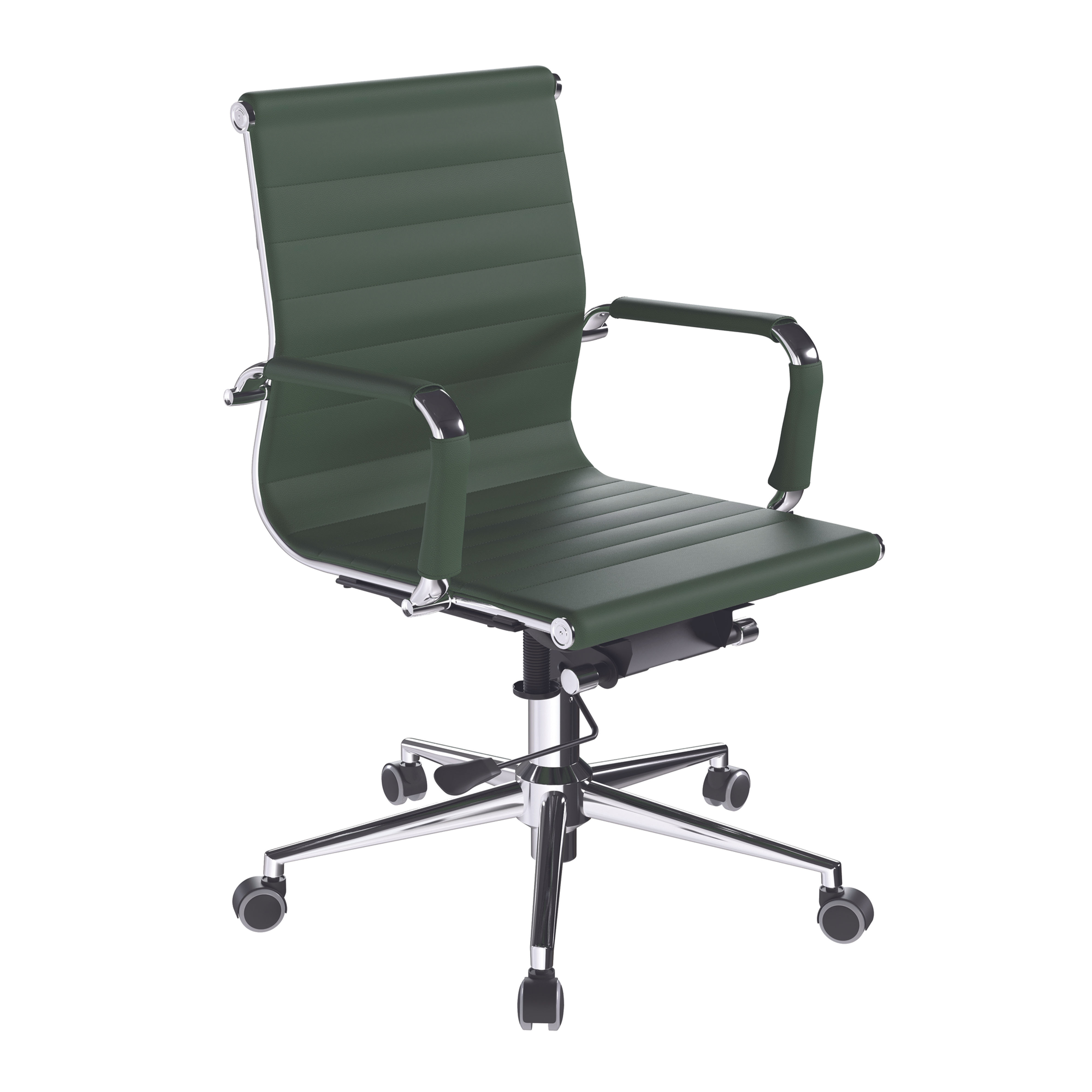 green leather office chair torquay