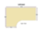 Thumbnail: 1600mm Corner Desk Left Hand Top View