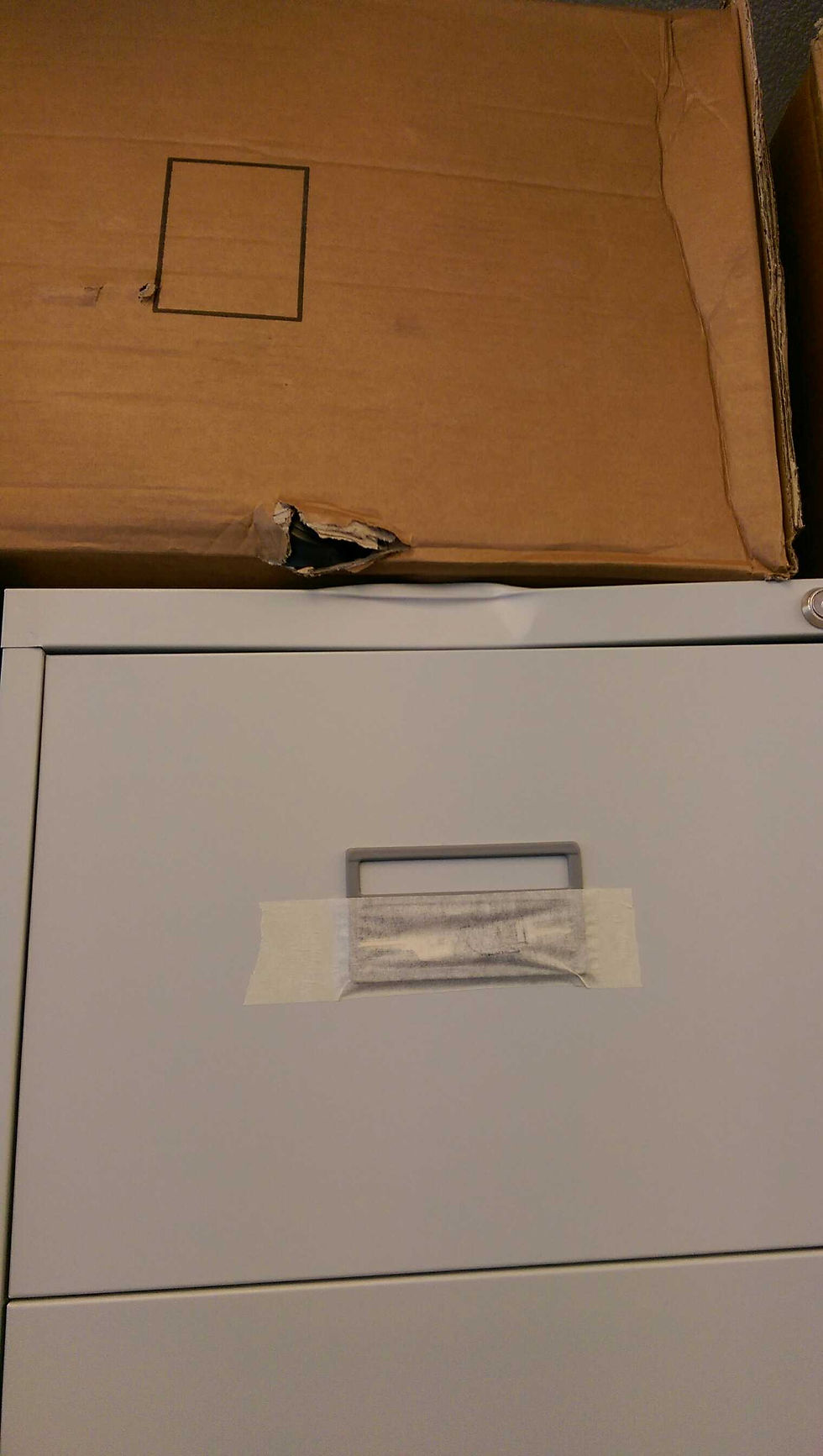 Thumbnail: Factory Second 3 Drawer Foolscap Filing Cabinet - Grey