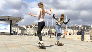 À Vannes, le longboard dancing arrive en force