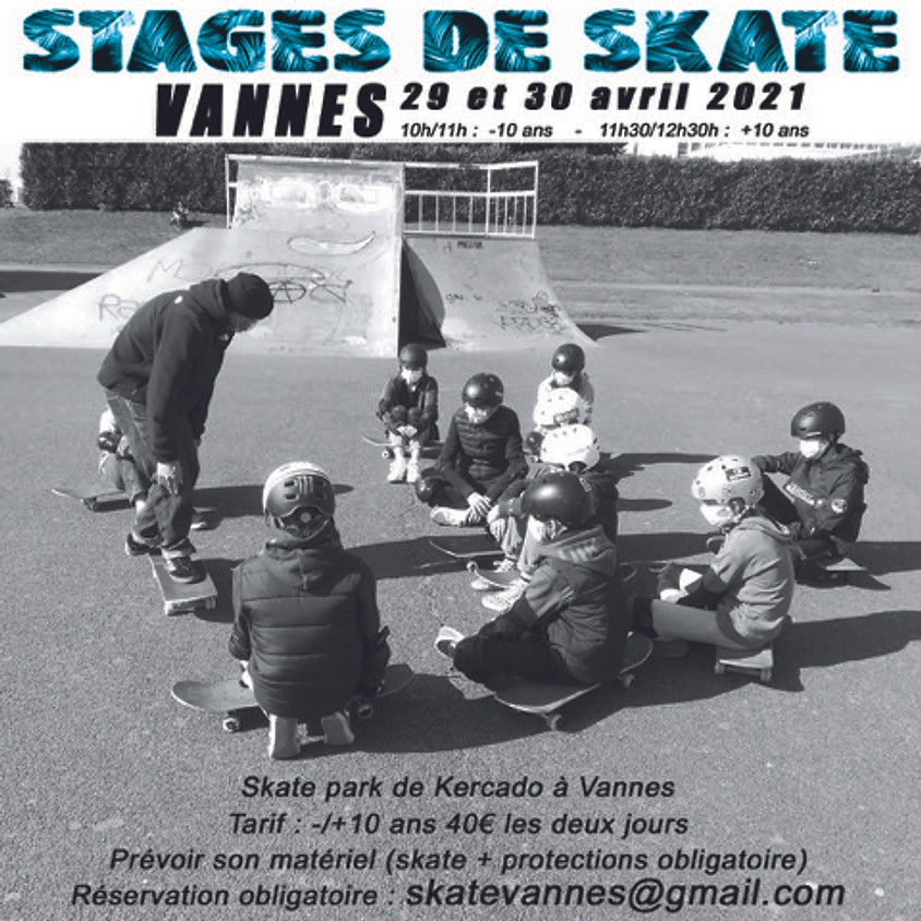 Stage de skate à Vannes