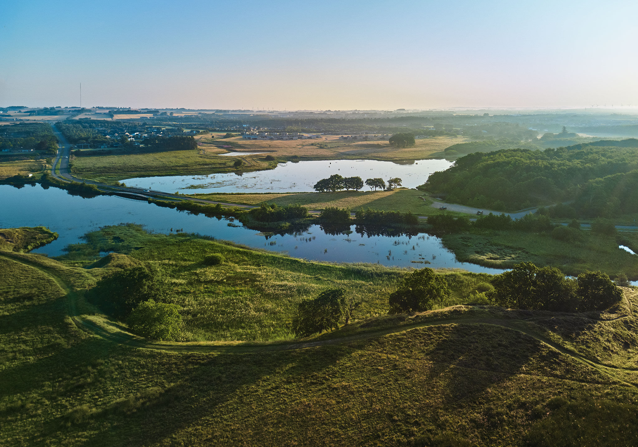 Ole Mortensen - Vandkraftsøen ved Tvis Mølle #1