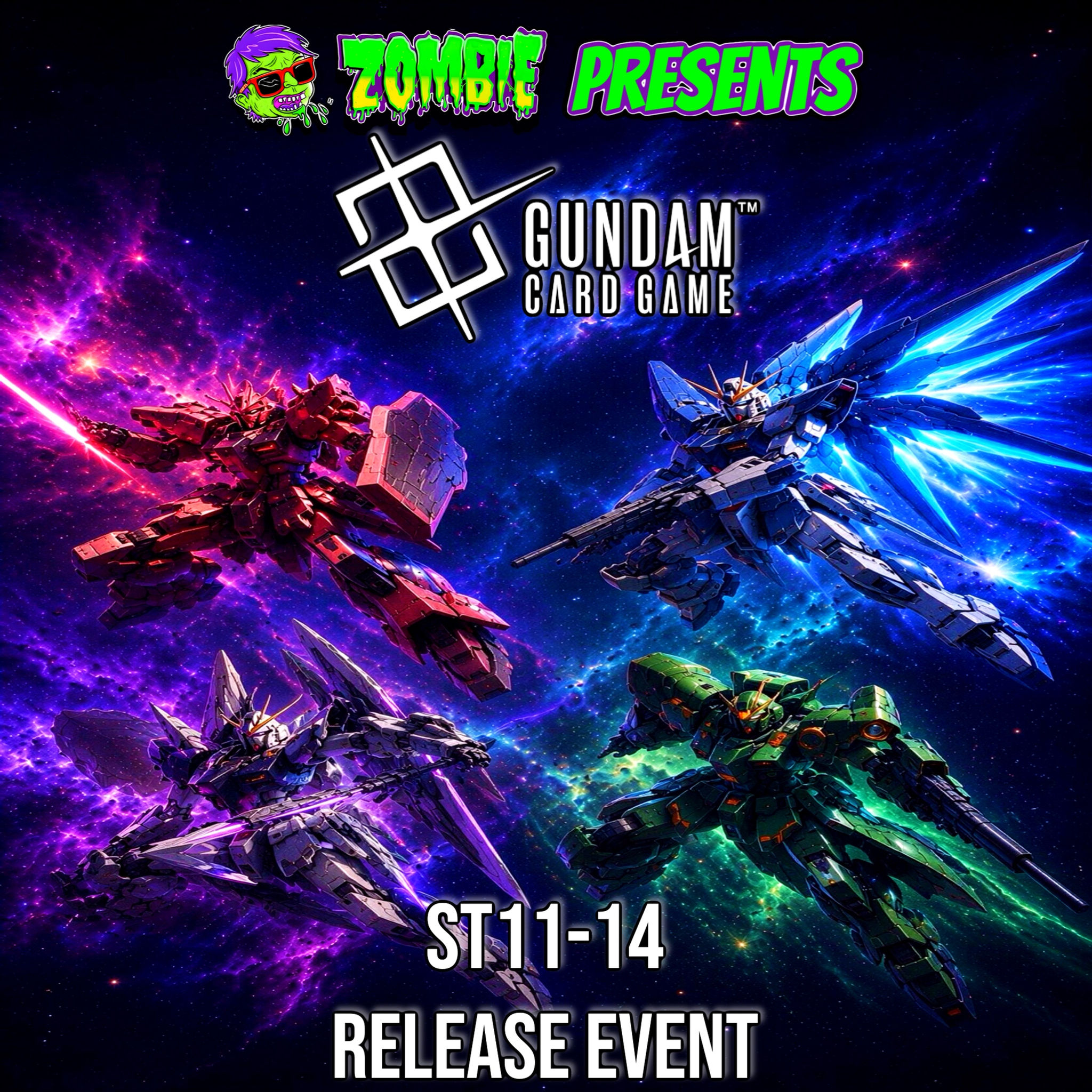 Gundam ST11-14 Release Event Ticket 12:00 26/09