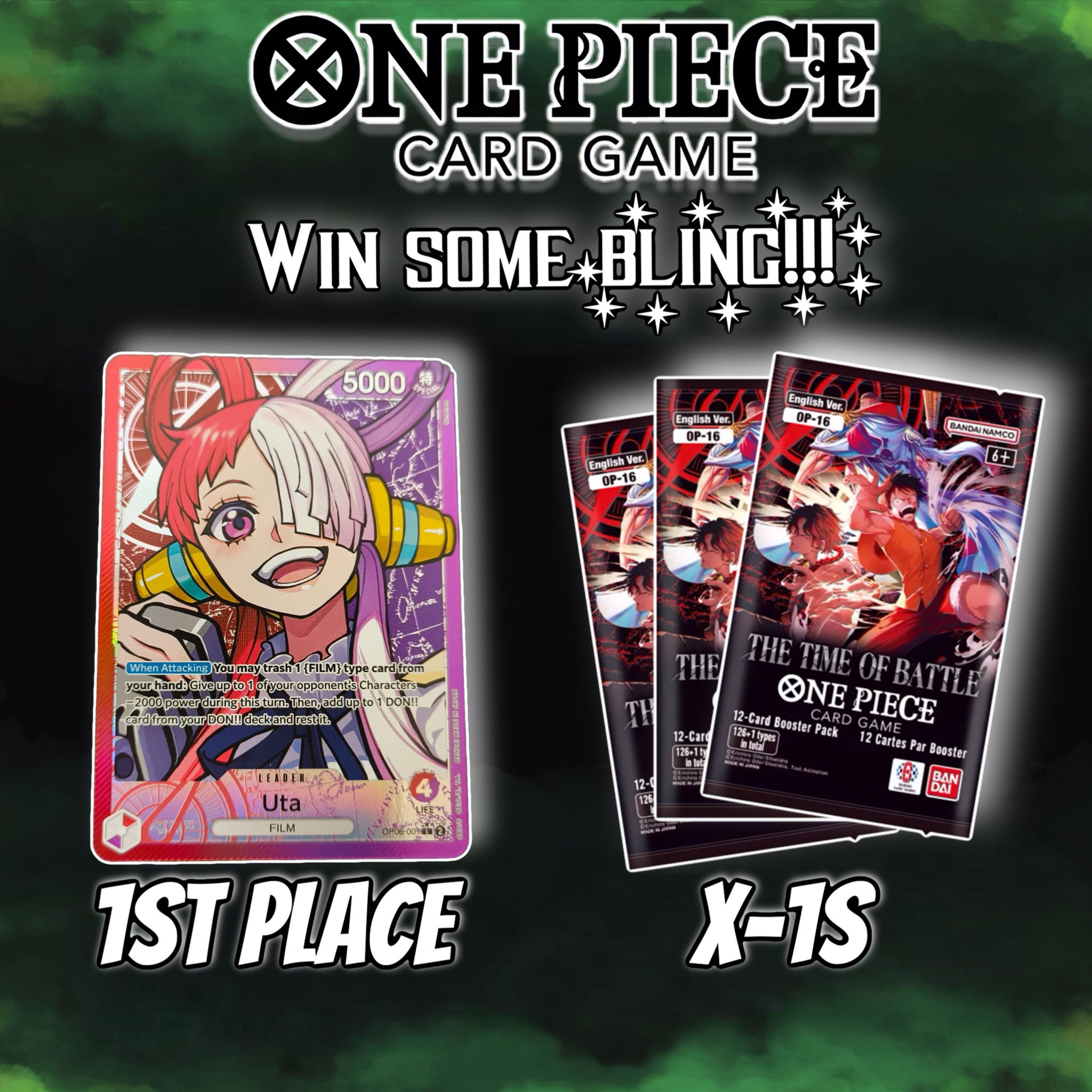 One Piece Win Some Bling! Ticket, 18:30 07/07