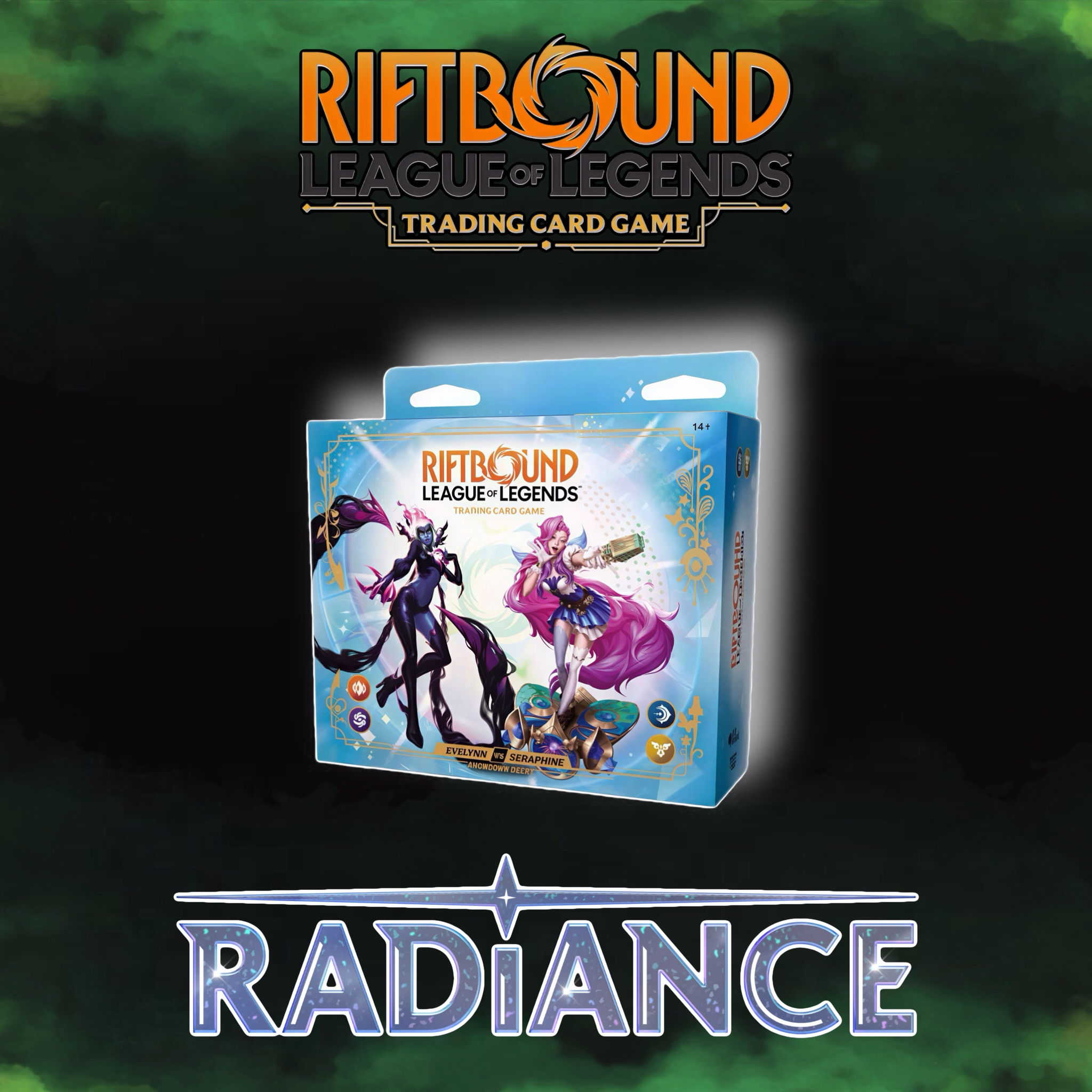 Riftbound: Radiance Showdown Decks – Seraphine vs. Evelynn | Preorder