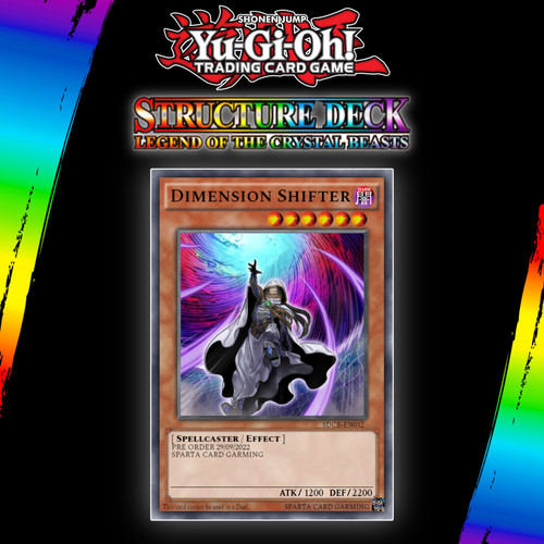 Yugioh SDCBEN012 Dimension Shifter Common Zombie Games Cafe