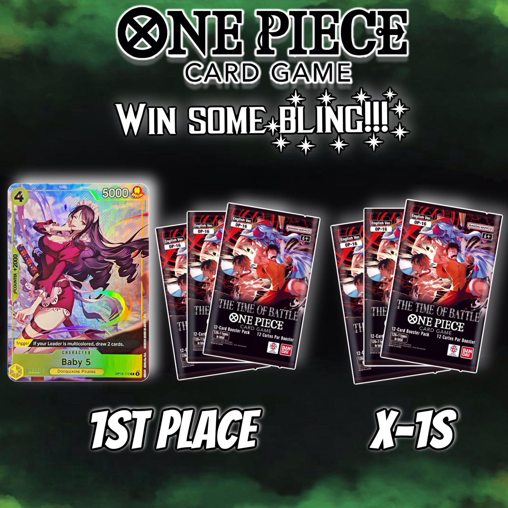 One Piece Win Some Bling! Ticket, 18:30 16/06