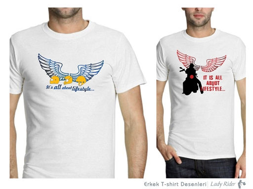 Erkek T-shirt Deseni