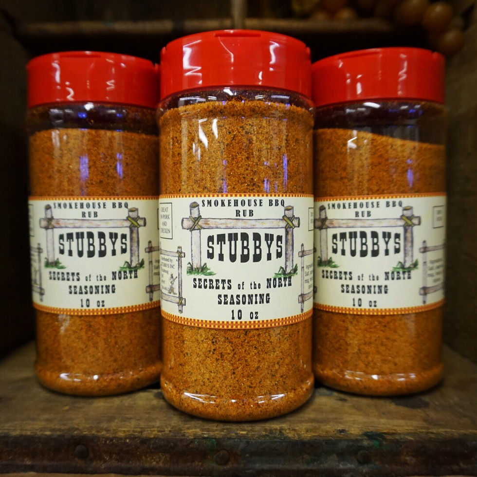 Stubbys Secrets of the North Smokehouse BBQ Rub Seasoning