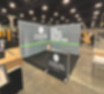 best and most affordable backlit trade booth rental in los Angeles 10x10 all included only $1500