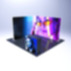 best and most affordable backlit trade booth rental in los Angeles 10x10 all included only $1500