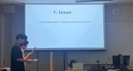 英語でプレゼン！！