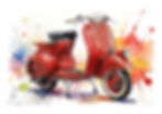 Vespa 125 Faro Basso — Milan, 1951