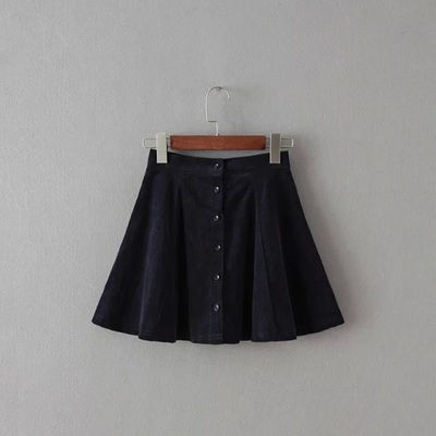 Thumbnail: BM/AA Inspired Button-Down Corduroy Skirt