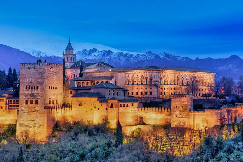 Alhambra by night