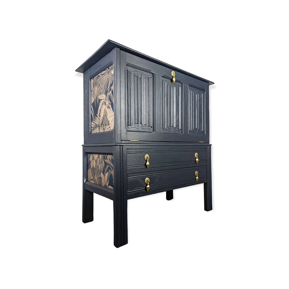 Blue cupboard
