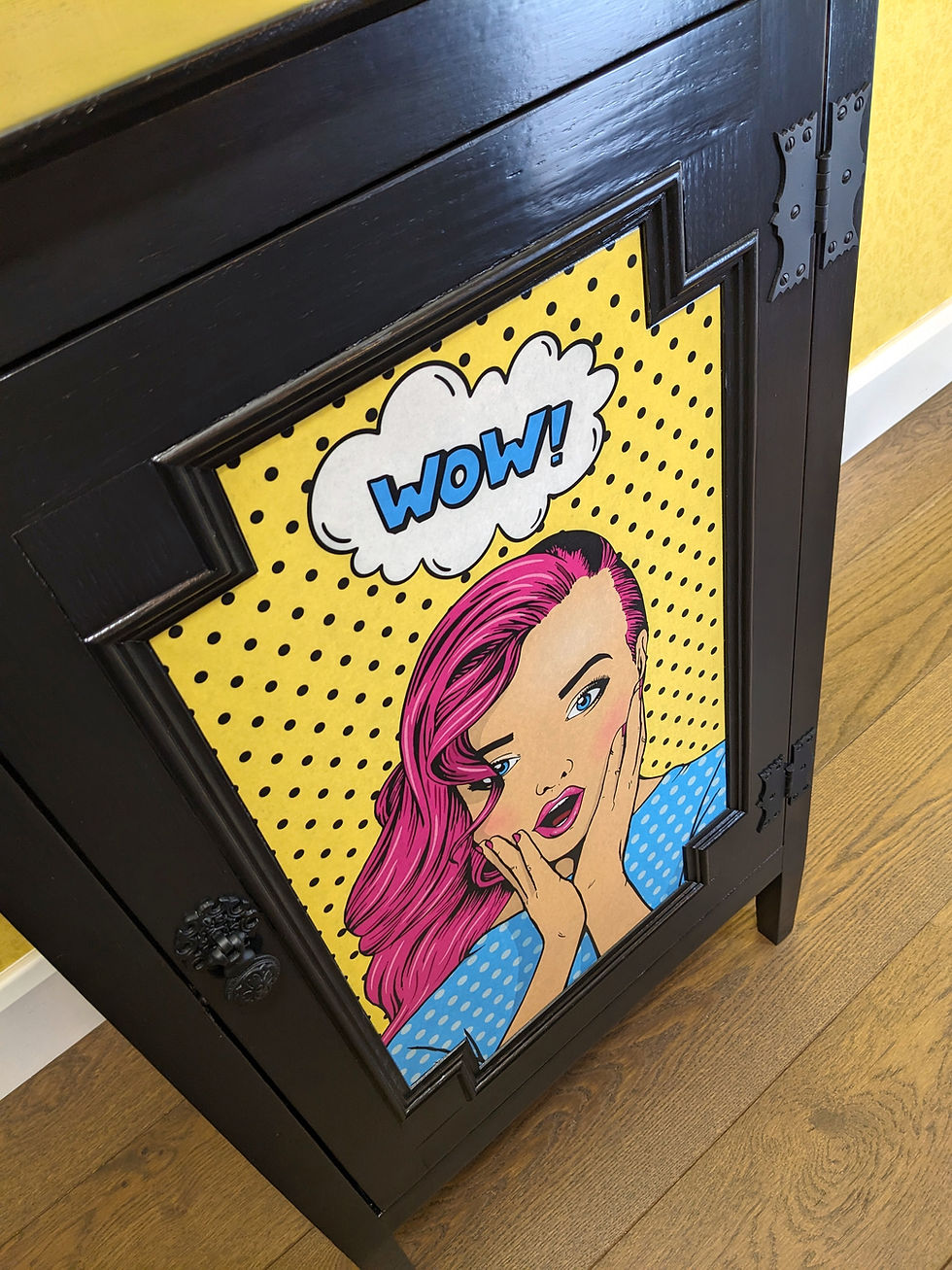 Thumbnail: Colourful pop art furniture