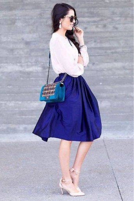 私の体験からの色とファッション：青