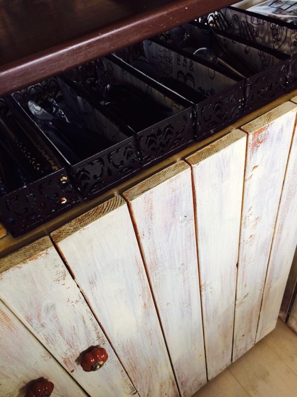 カトラリーのシートをやっと綺麗に♪