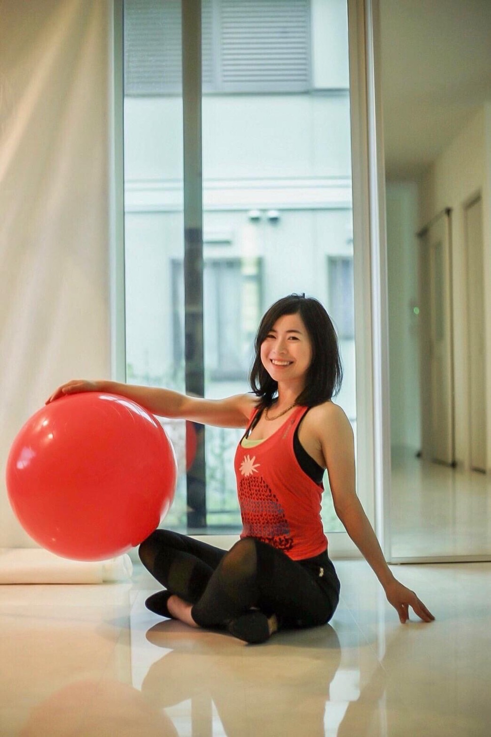 毎朝6時からモーニングバランスボール