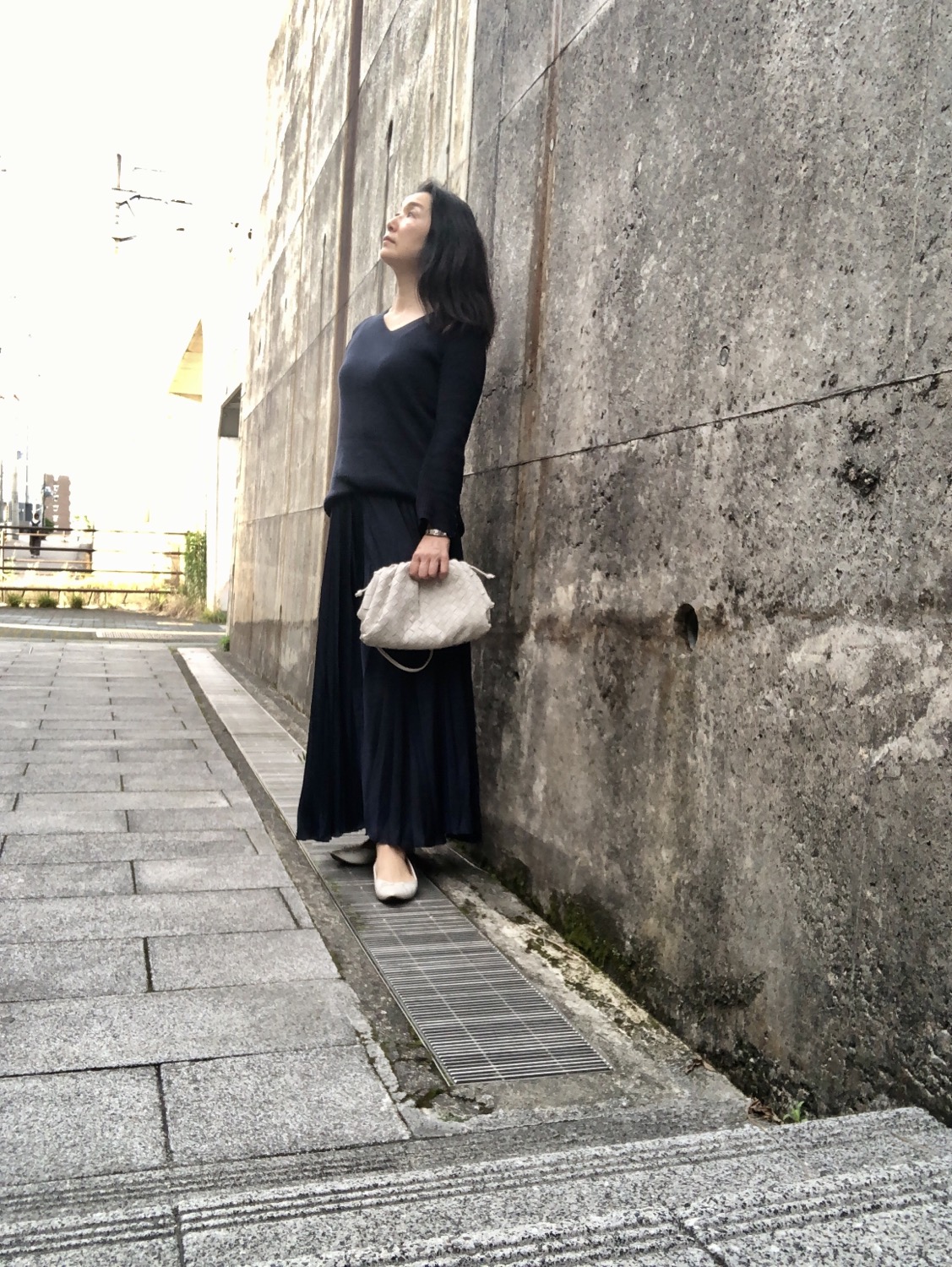 【Navy & Whiteベーシックカラー２色配色】