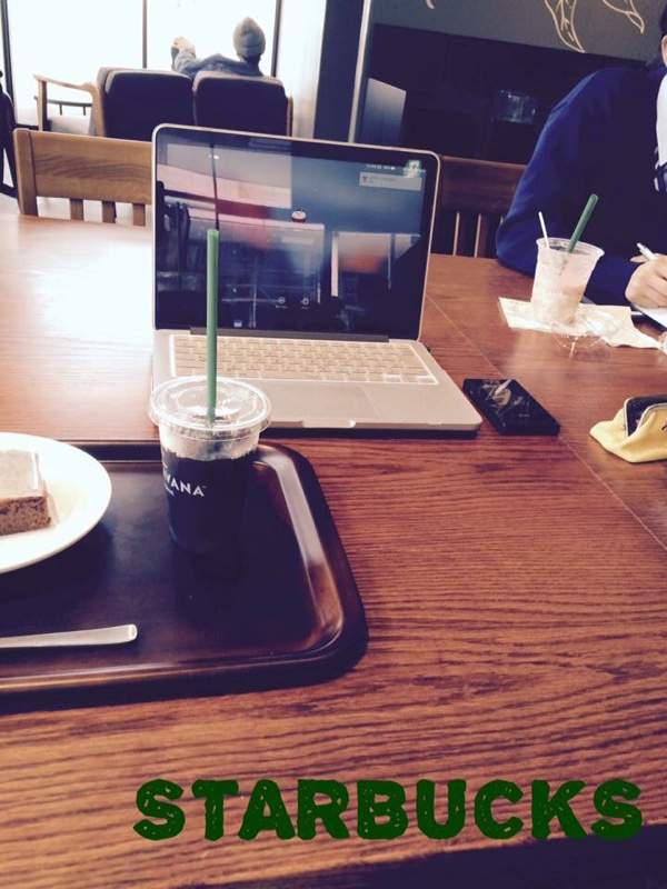 スターバックスでの席