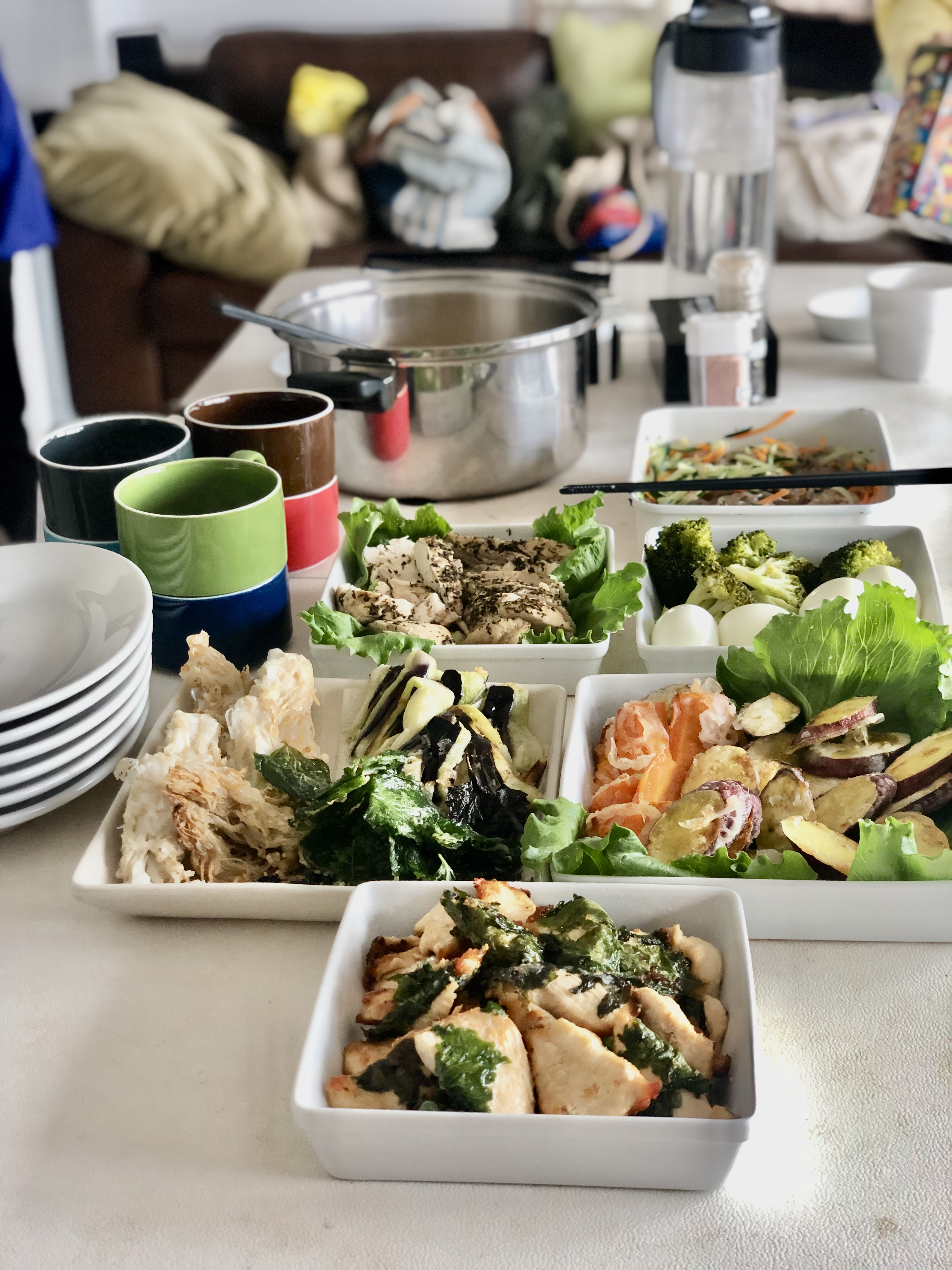 今日は我が家🏠で6人でクッキング🍳