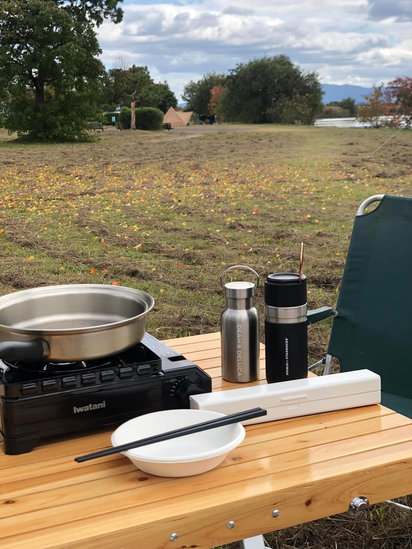 琵琶湖畔でお手軽BBQ🤎