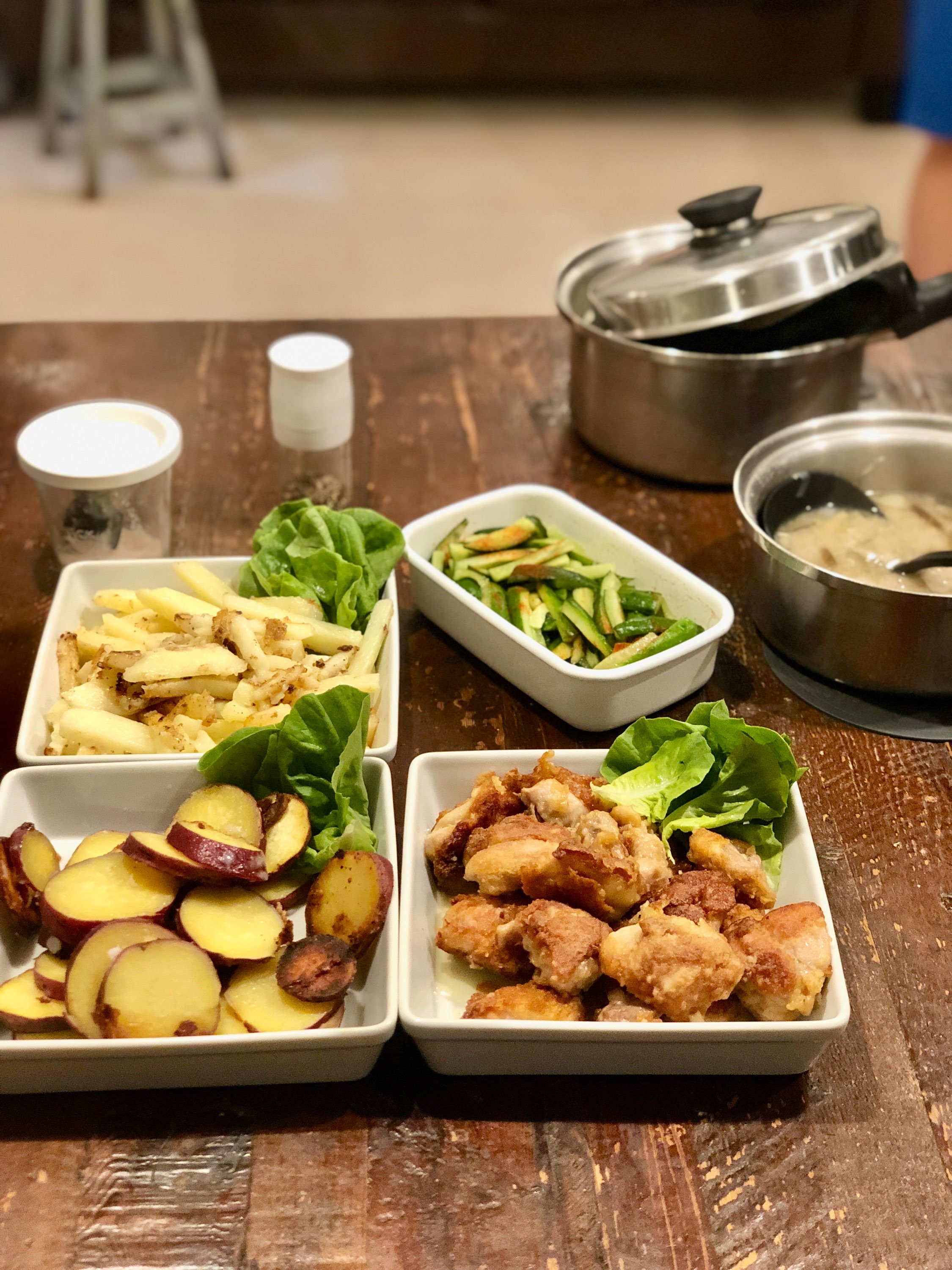 今日の晩ご飯、可愛いお願い♪