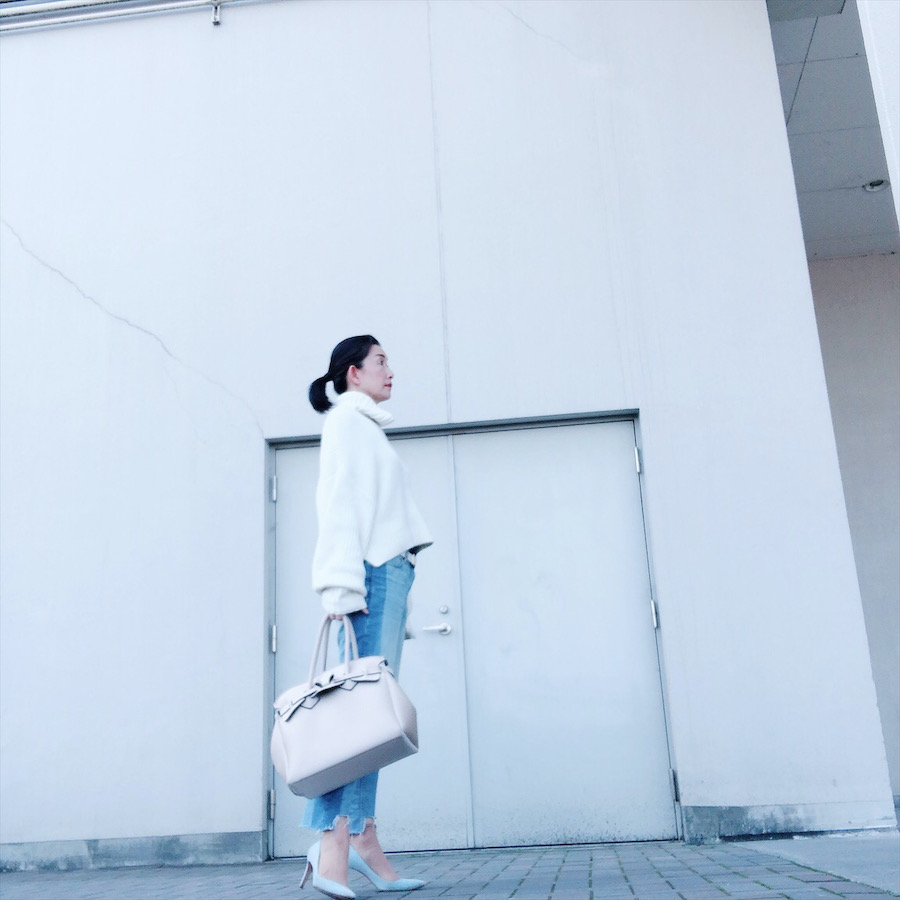 【まだ寒いけれど春を感じるファッションPart4】