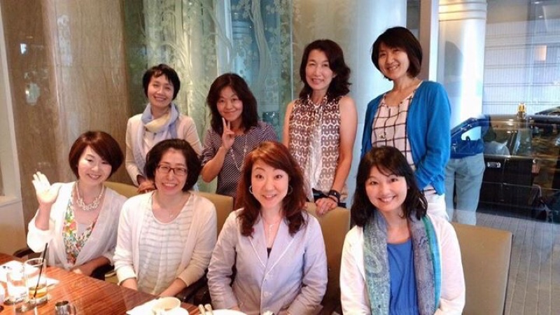 志波ちなみさんのワンランク上を目指す女性講師のためのお茶会に