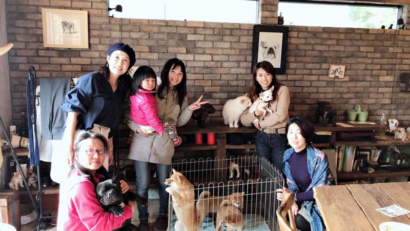 ワンちゃんと楽しむお茶会を密かに開催✨