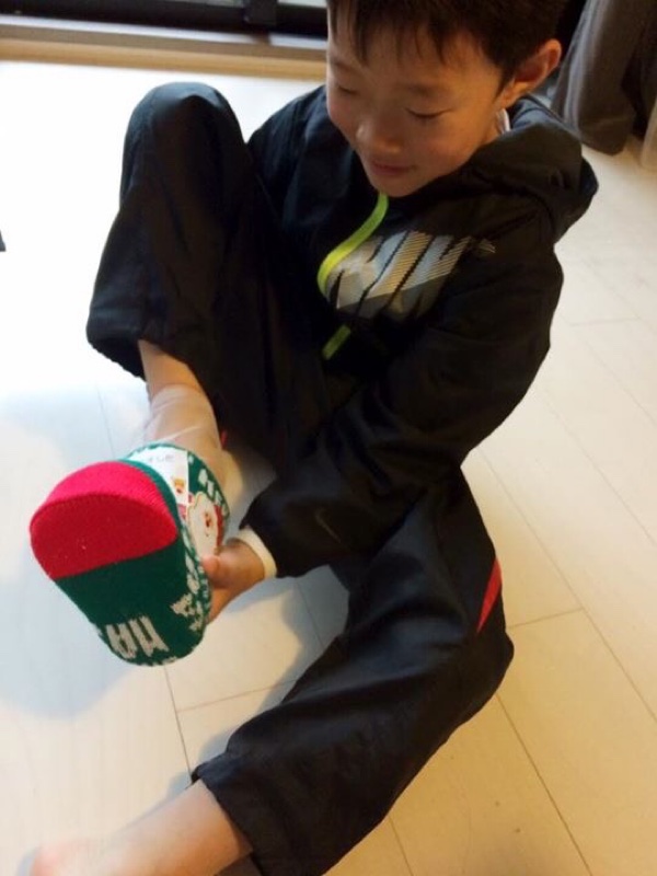 ちっちゃなクリスマスブーツ