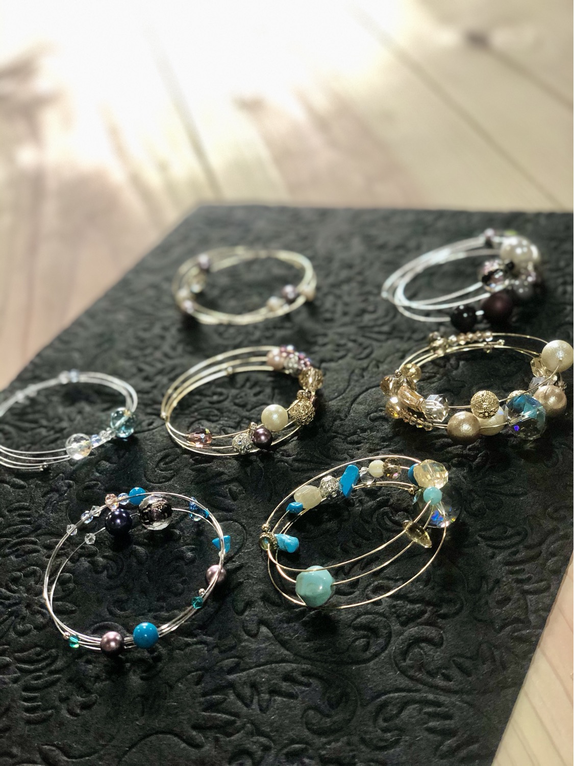 桐生でアクセサリー作り