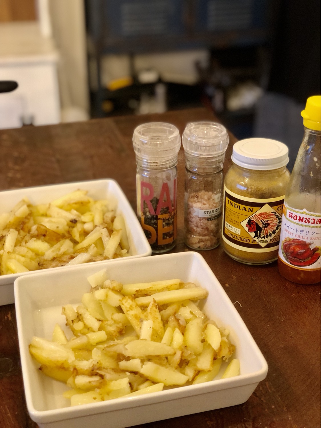 新じゃがフライドポテト❤️