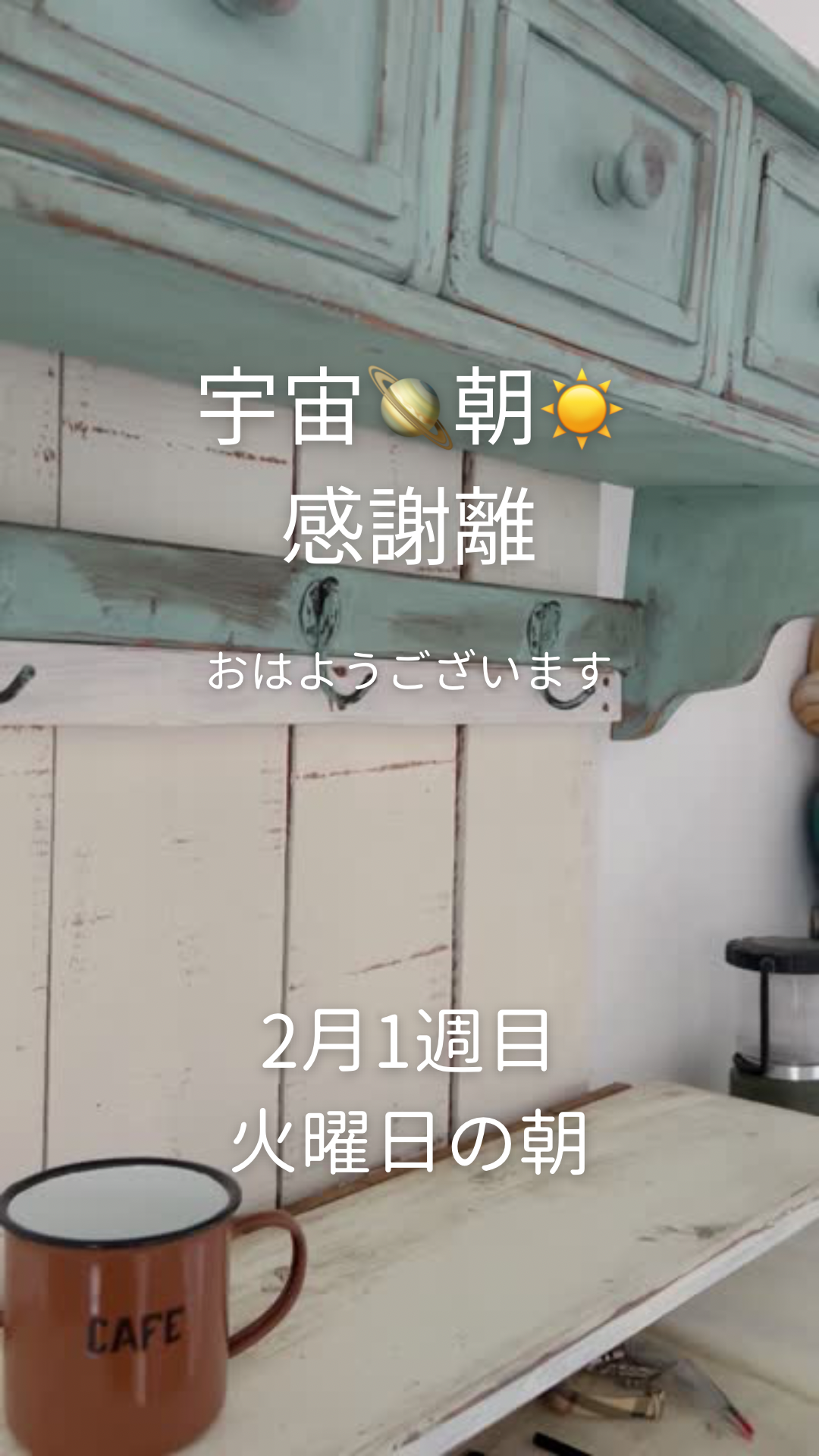 2月1週目の火曜の朝☀️30分間
