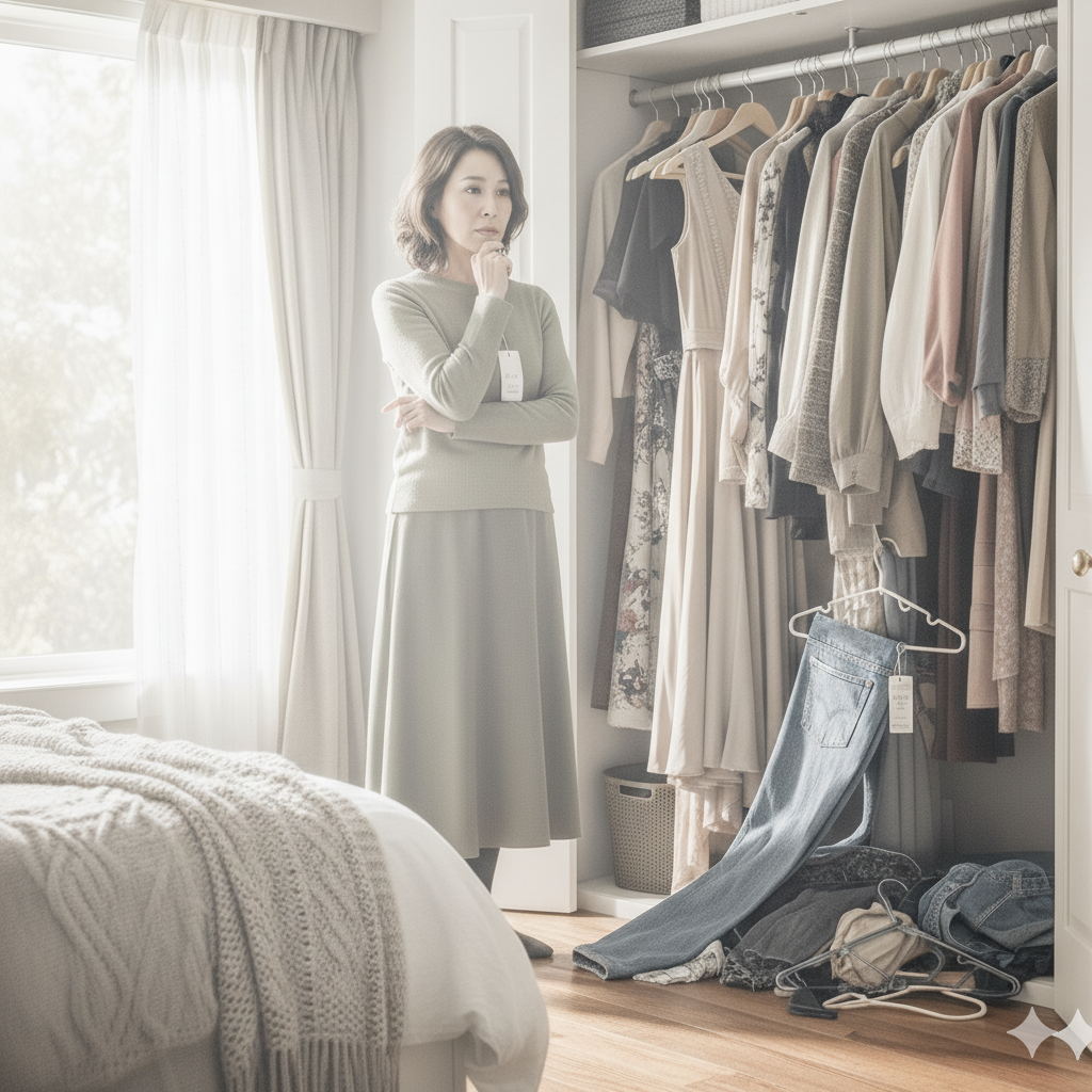 No.1：50代からの自己変革！秋のクローゼット断捨離