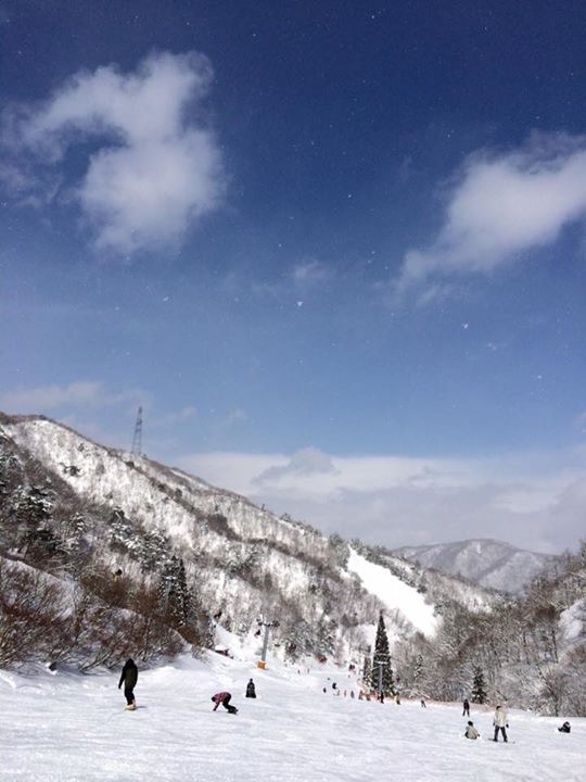 日帰りスキー♪