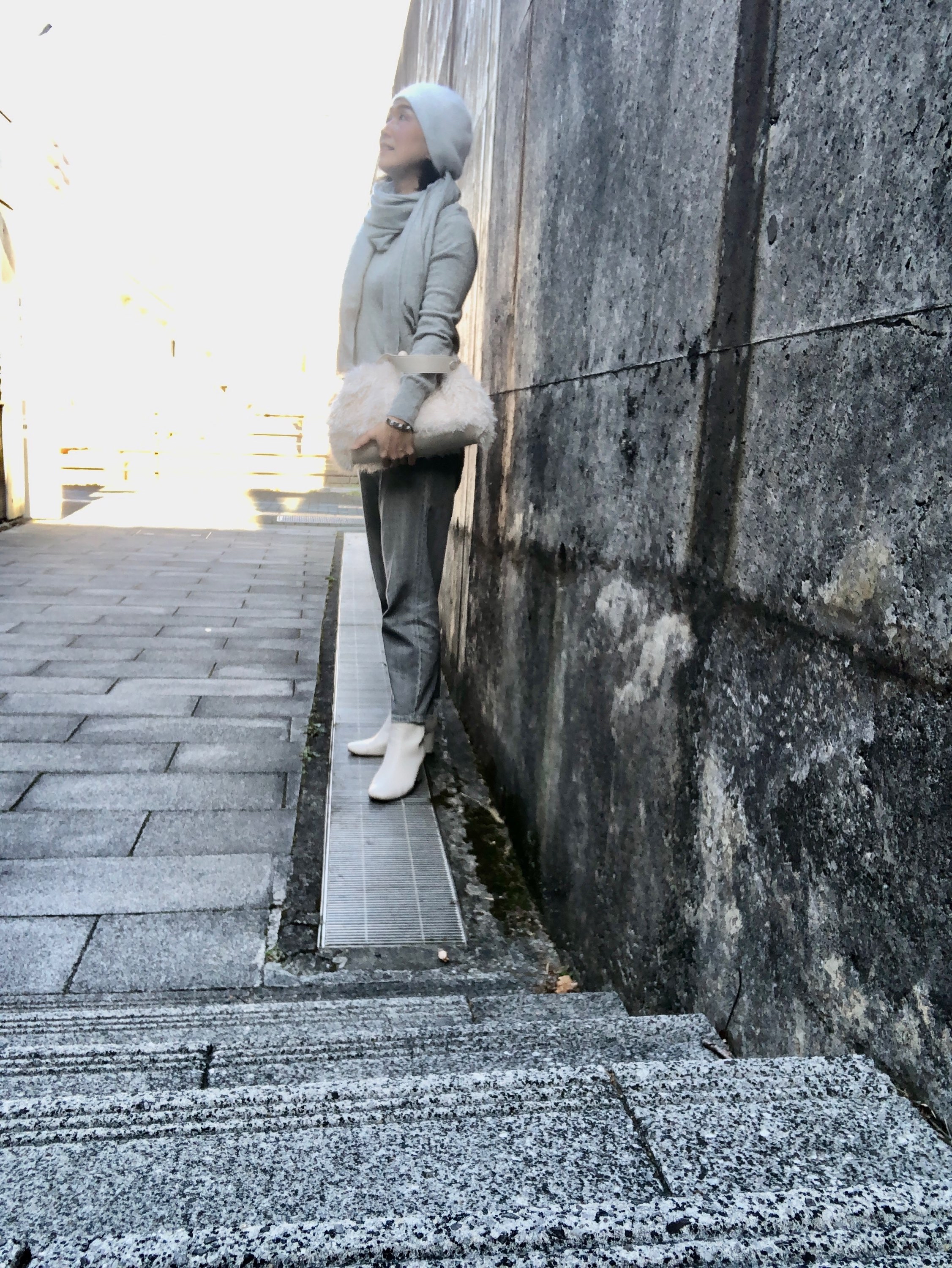 ファッションは自分愛❤️白ファッション