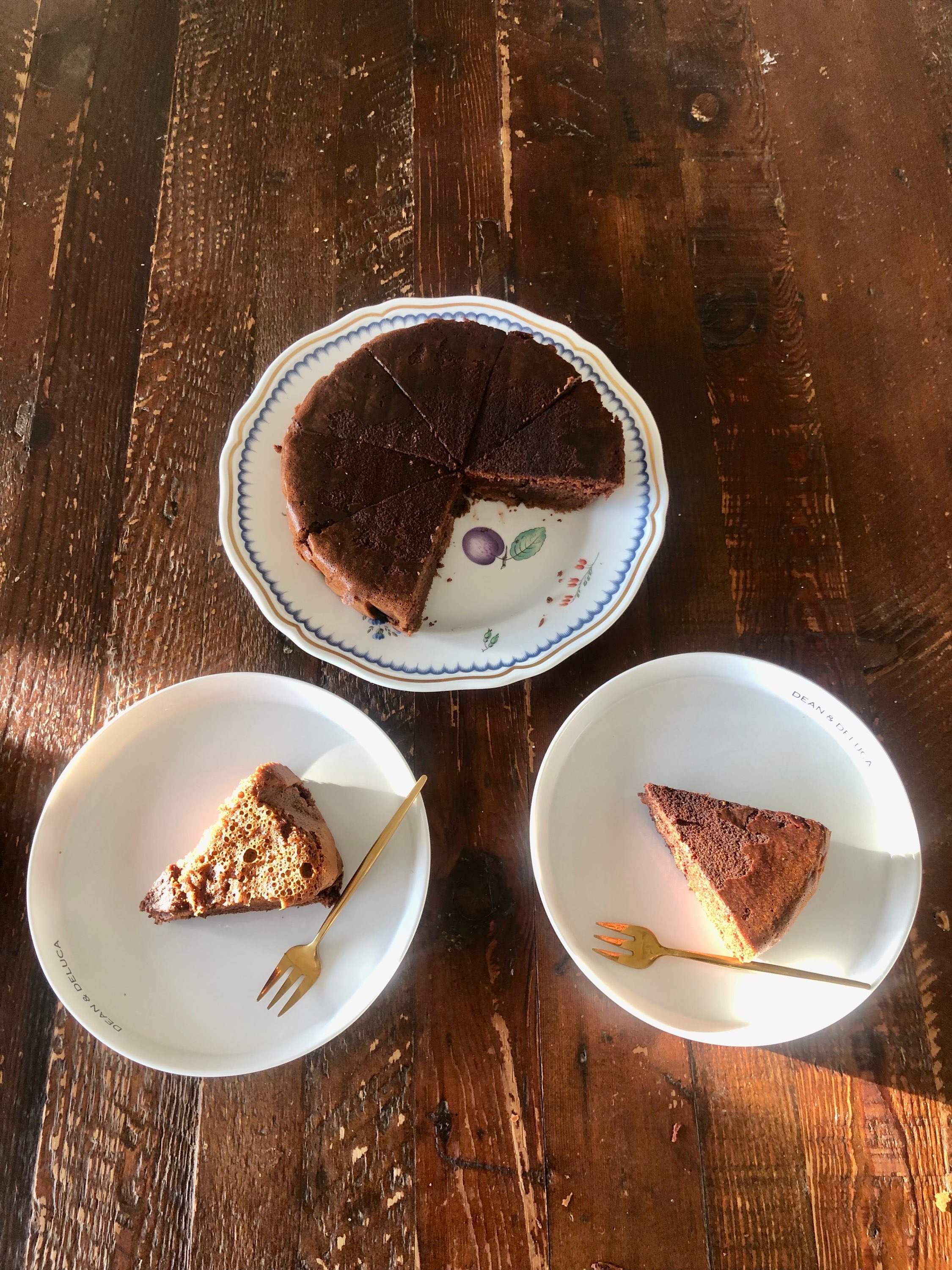 やっぱりおいしいチョコケーキ